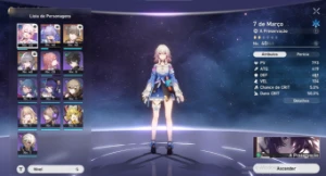 Star rail AR 25 / Bronya + Bailu + 50 pulls dourados - Outros