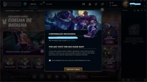 CONTA PLATINA  (EMAIL NÃO CONFIRMADO) - League of Legends LOL
