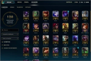 CONTA D5 BARATO 30+ CHAMPS - League of Legends LOL