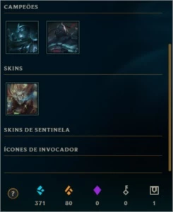 Conta Ouro 5 - League of Legends LOL
