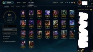 Conta prata 3 pronta p/ jogar, promoção de natal! - League of Legends LOL