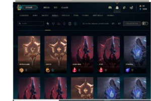 Conta League of Legends, todos os Champs, 115 skins LOL