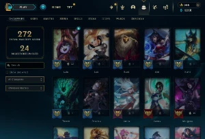 Conta Lol Full Acesso - Lvl 327 - 192 Skins - Todos Campeões - League of Legends