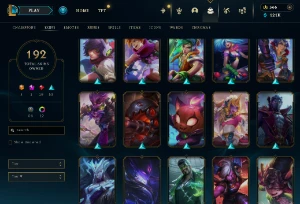 Conta Lol Full Acesso - Lvl 327 - 192 Skins - Todos Campeões - League of Legends