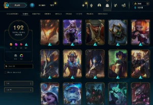 Conta Lol Full Acesso - Lvl 327 - 192 Skins - Todos Campeões - League of Legends