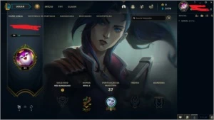 Conta Unranked nível 34 com várias skins boas + Conta bônus - League of Legends LOL