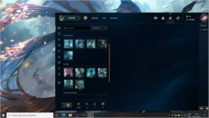 Conta Unranked nível 34 com várias skins boas + Conta bônus - League of Legends LOL