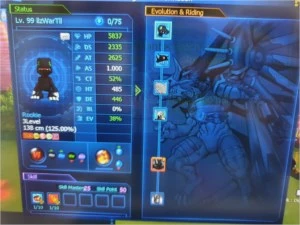 Conta Lvl 99 MUITO FORTE (Susanoomon / Alphamon Lvl 99) - Digimon Masters Online DMO
