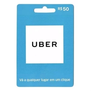 Gift Card - Uber Brasil - 50 R$ - Gift Cards