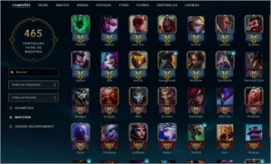Conta LoL Plat 3/Todos os campeões/126 skins/ lvl 100 - League of Legends