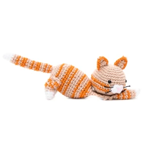 Gatinho Tigrado em Amigurumi - Artesanato e Personalizados