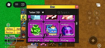 Conta de BLOX FRUTI super gemada - Roblox