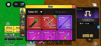 Conta de BLOX FRUTI super gemada - Roblox