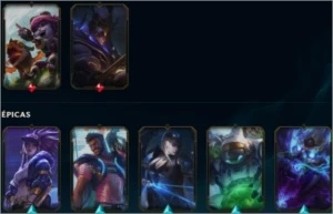 CONTA League of Legends LOL