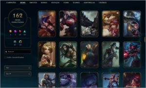 Conta league of legends season3 somente venda LOL