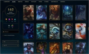 Conta league of legends season3 somente venda LOL