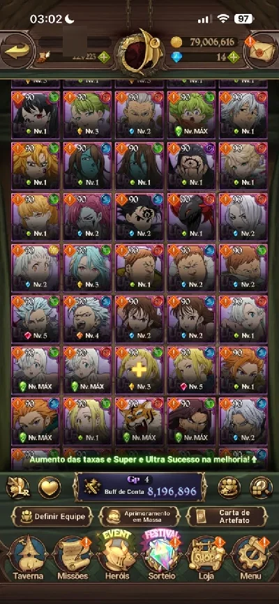 Global 8.2M Box Cc | 25 Lr | Lr 6/6 + 3/6 | 17 Pers Collabs - Seven Deadly Sins
