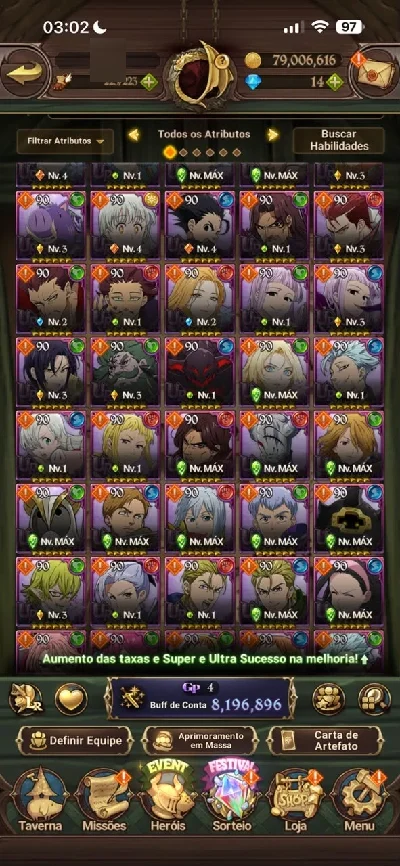 Global 8.2M Box Cc | 25 Lr | Lr 6/6 + 3/6 | 17 Pers Collabs - Seven Deadly Sins