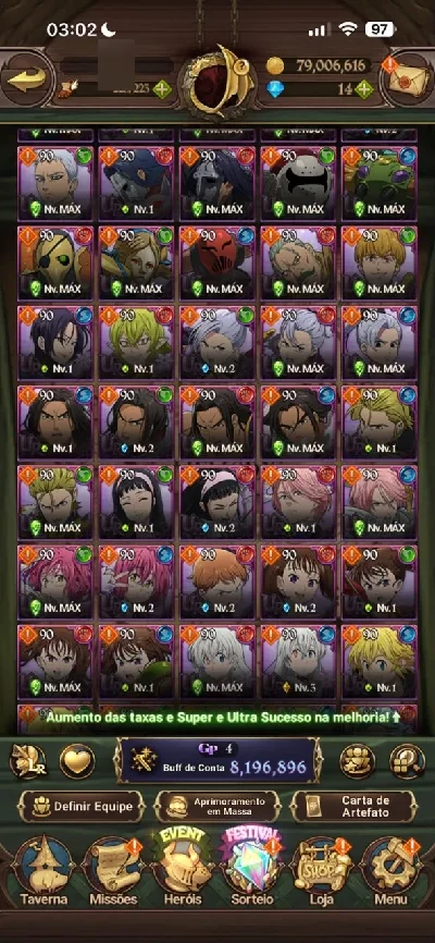 Global 8.2M Box Cc | 25 Lr | Lr 6/6 + 3/6 | 17 Pers Collabs - Seven Deadly Sins