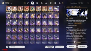 Honkai Star Rail AR 70 / Phainon + Herta e Outros 5✯ - Honkai: Star Rail