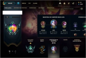 Conta plat 2 com TODOS os champs e 105 skins  MAIN ADC / MID - League of Legends LOL