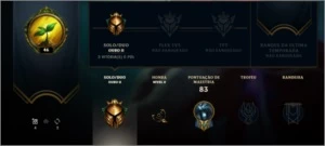CONTA LOL - LVL46 - MMR ABSURDO!!! - League of Legends