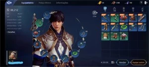 Conta Mir4 Lanceiro lvl 70 88k de poder