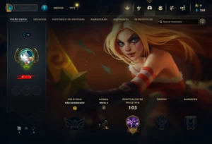 Conta na MD10 com MMR alto - League of Legends LOL
