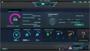 CONTA PALADINS LV 119 + 5 JOGOS - Outros
