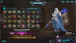CONTA PALADINS LV 119 + 5 JOGOS - Outros