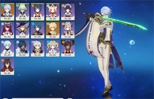 Ayato/Espada de jade Ar30 - Genshin Impact