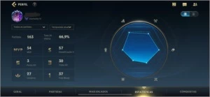 CONTA LEAGUE OF LEGENDS WILD RIFT DIAMANTE 4 - League of Legends: Wild Rift LOL WR