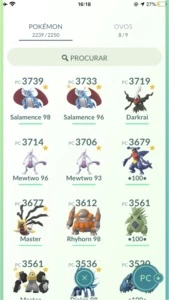 Conta Pokemon Go Level 40 - Pokémon