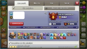 CLASH OF CLANS CV 11 LVL 145