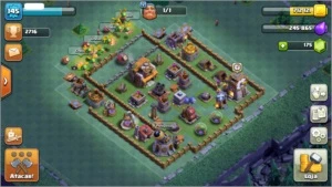 CLASH OF CLANS CV 11 LVL 145