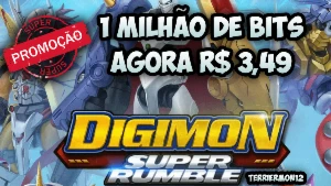 Bits Digimon Super Rumble - Promoção Fim De Semana