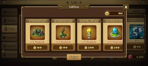 Conta early com Nerphthys, Karnal, Ganymede, Louise e Alice - Summoners War
