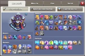 Cv 15 Full, faltando apenas alguns níveis de traps e rei - Clash of Clans
