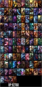 CONTA LOL 92K+RP (104 SKINS/ CARAS E LEGADAS + PULSEFIRE) G5 - League of Legends