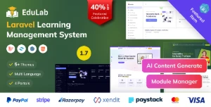Edulab LMS - Laravel Learning Management System with Tailwin - Others