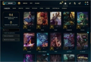 CONTA LVL 30 INATIVA 46 CHAMPIONS - League of Legends LOL