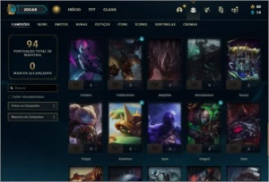 CONTA LVL 30 INATIVA 46 CHAMPIONS - League of Legends LOL