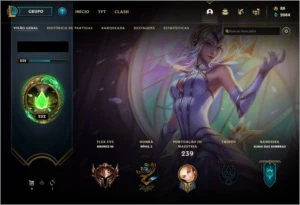 Conta Lol level 232 com 216 Skins +25 pontos de prestígio - League of Legends