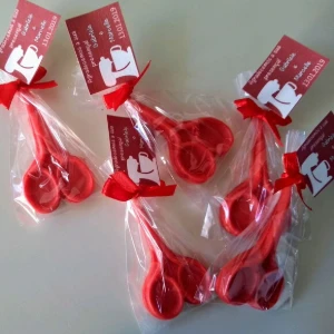 Sabonete tesoura - Artesanato e Personalizados