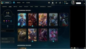 Account LoL [BR] - LVL 72 48 Champ's + Skin's boa honra - League of Legends