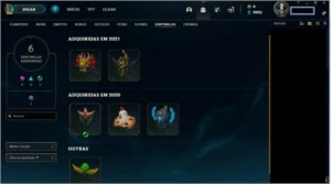 Account LoL [BR] - LVL 72 48 Champ's + Skin's boa honra - League of Legends