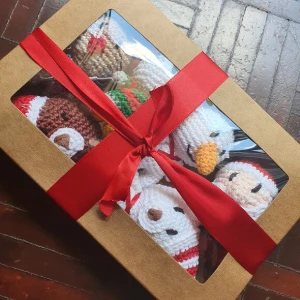 Kit Enfeite de Natal para Árvore Amigurumi Kit
