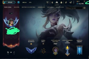 Conta de LoL diamante 3 com 382 skins - League of Legends