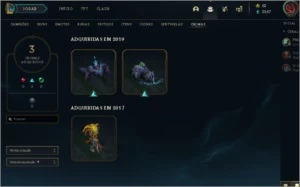 CONTA DE LOL 6 ANOS COM 67 SKINS - League of Legends