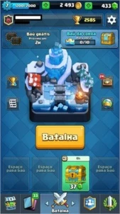 CONTA CLASH ROYALE NV 7 COM 1 LENDÁRIA nv 2